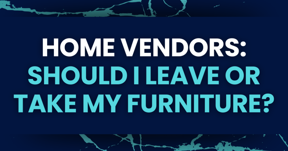 Should I Leave My Furniture in My House When Selling, or Take It With Me?