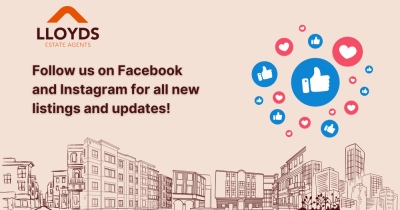 Follow us on Facebook and Instagram for property alerts and market updates.