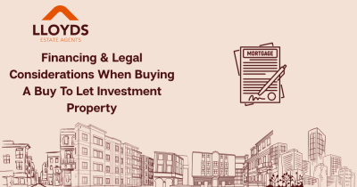 Financing & Legal Considerations When Buying A Buy To Let Investment Property.