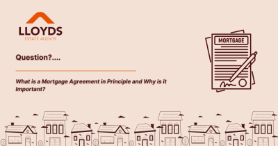 Question?...... What is a Mortgage Agreement in Principle and Why is it Important?