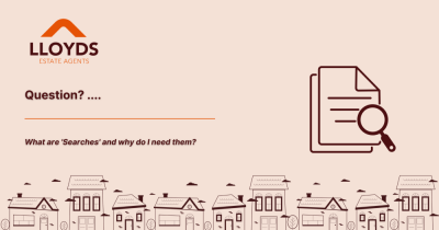 Question? ... What are 'Searches' and why do I need them?