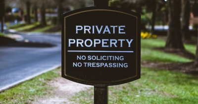 Things to consider when buying a property with a private road