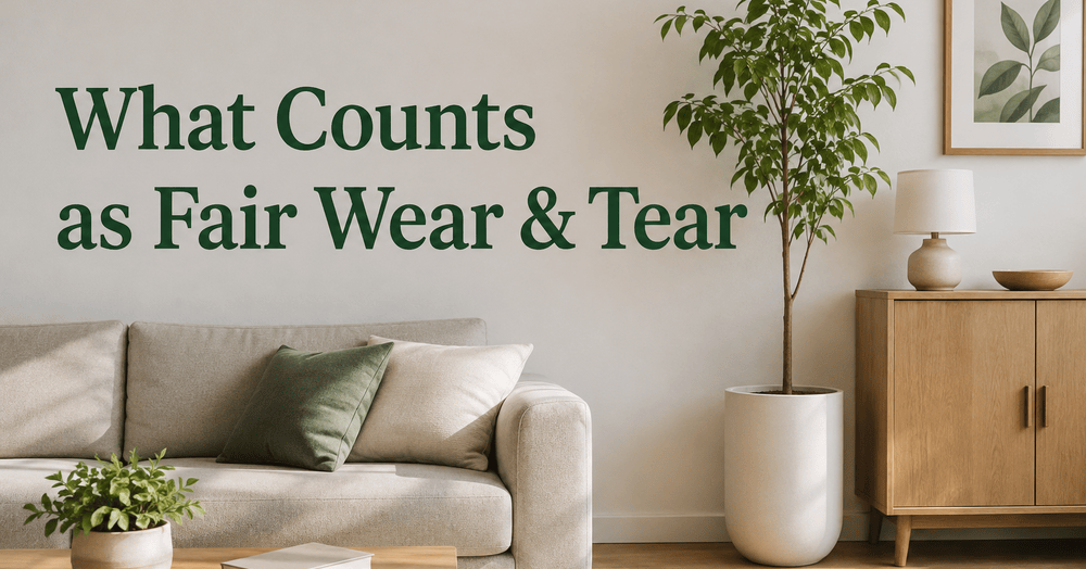 What Counts as Fair Wear & Tear — Age, Quality, Usage