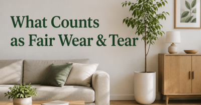 What Counts as Fair Wear & Tear — Age, Quality, Usage