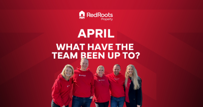 🗓️ APRIL - What have the RedRoots team been up to recently?