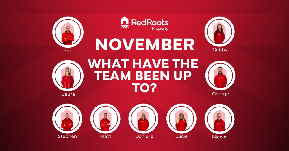 NOVEMBER - What have the RedRoots been up to recently? 🎉