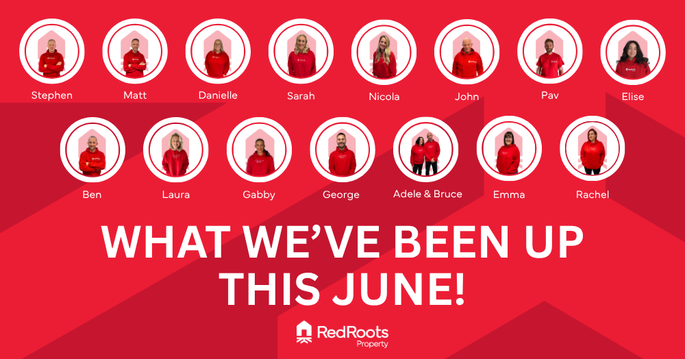 What have the RedRoots team been up to this June! ☀️👟🎨