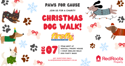 RedRoots Charity Dog Walk 🐾