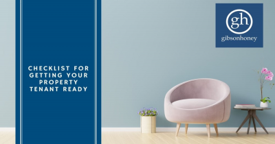 Check-List for getting your property tenant ready.