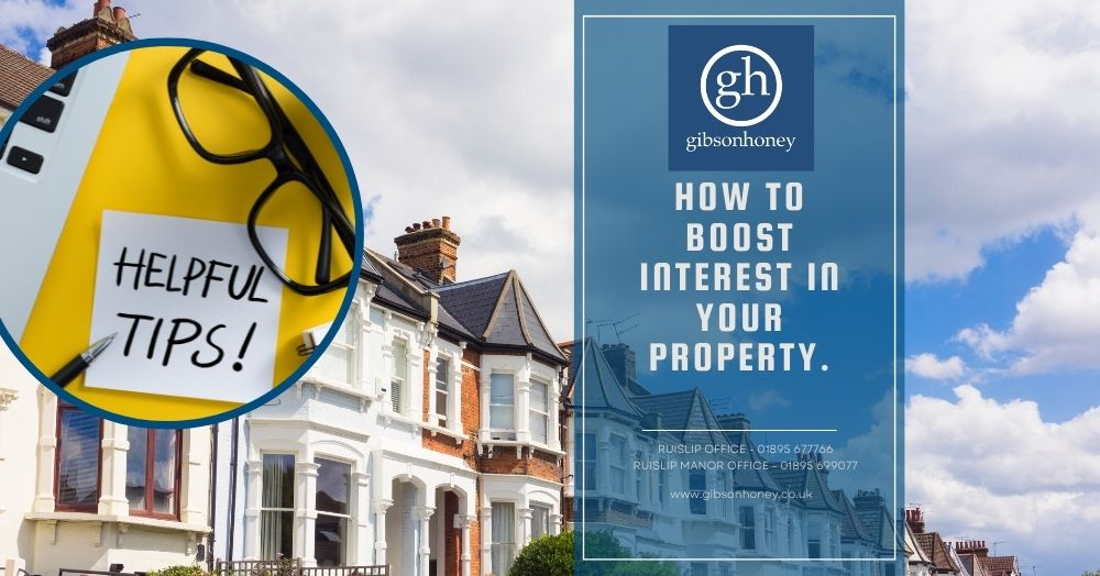 How to boost interest in your property