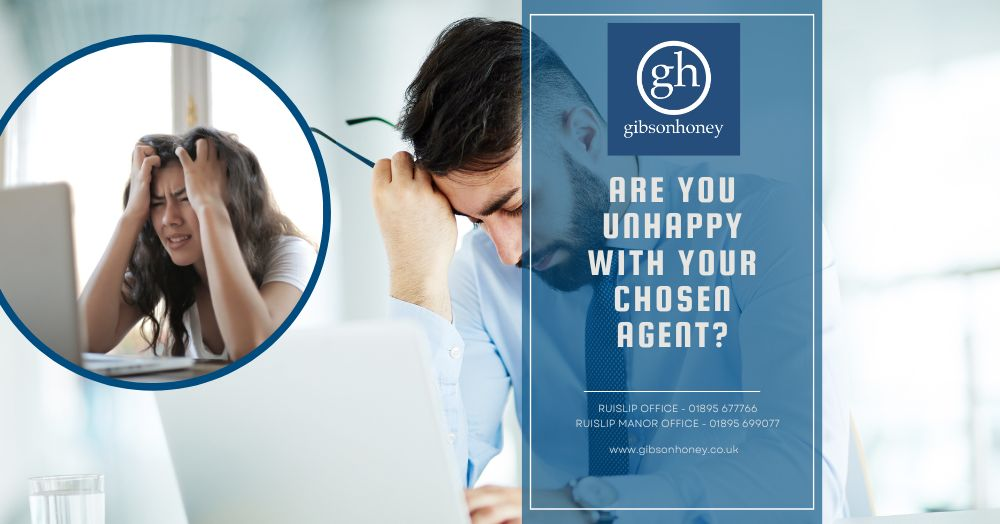 Are you unhappy with your chosen estate agent? What to do next......