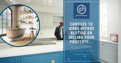 Changes to make before renting or selling your property...