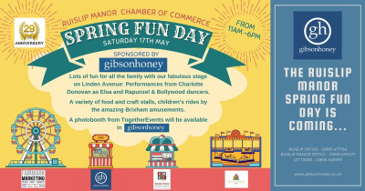 Ruislip Manor Spring Fun Day - Saturday 17th May !