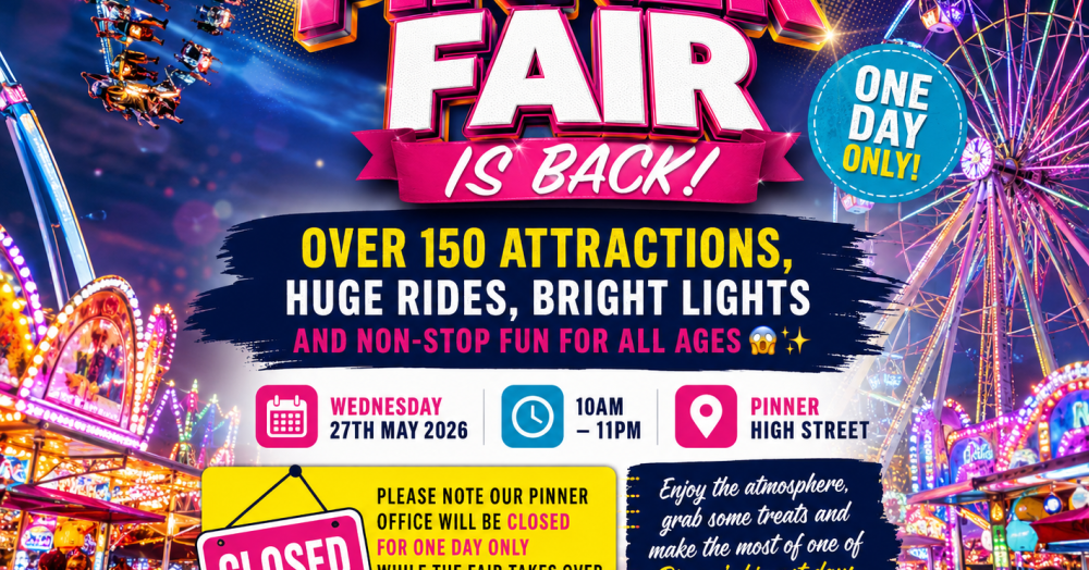🎡🔥 Pinner Fair is BACK! 🔥🎡
