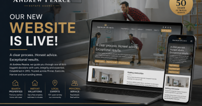 Welcome to the New Andrew Pearce Website