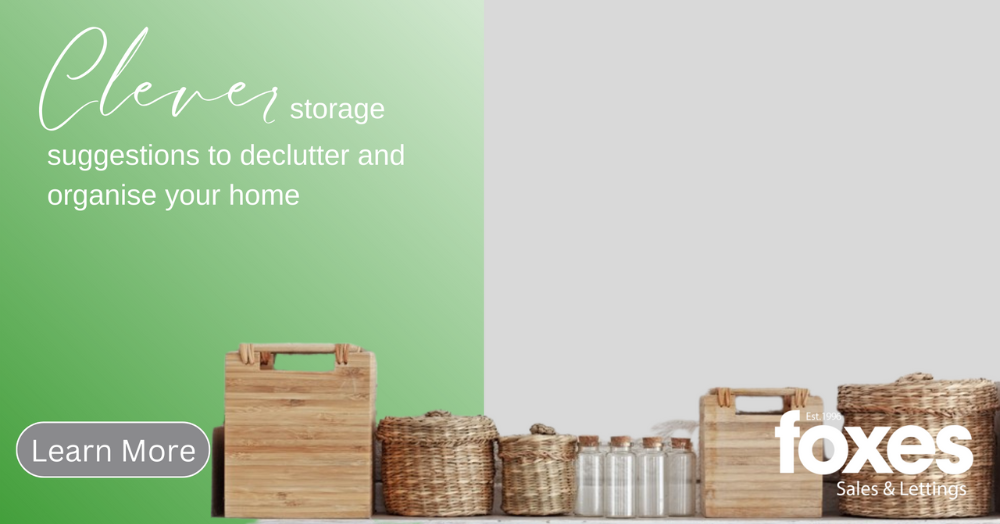 Clever storage suggestions to declutter and organise your home