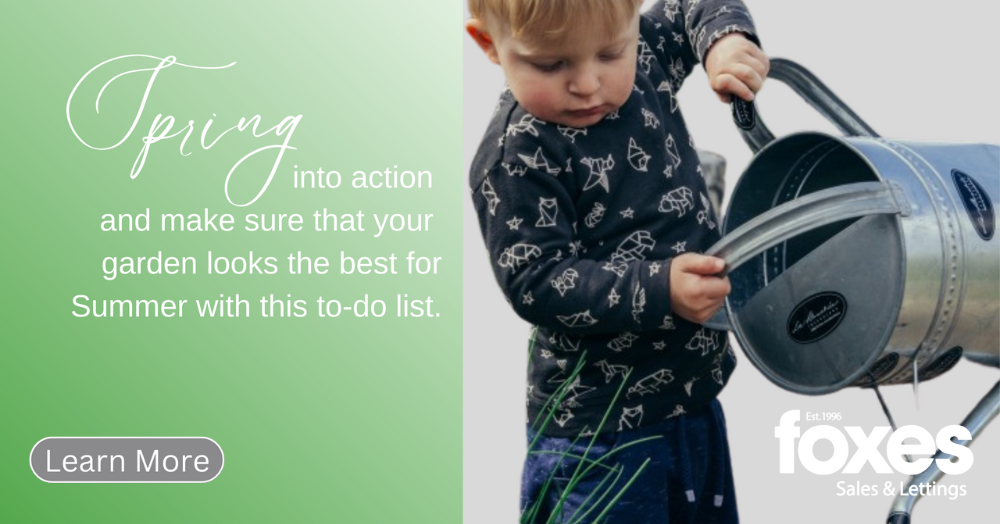 Spring into action and make sure that your garden looks the best for Summer with this to-do list.