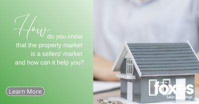 How do you know that the property market is a sellers' market and how can it help you?