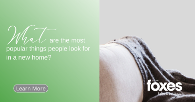 What are the most popular things people look for in a new home?