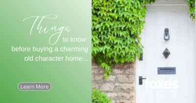 Things to know before buying a charming old character home...