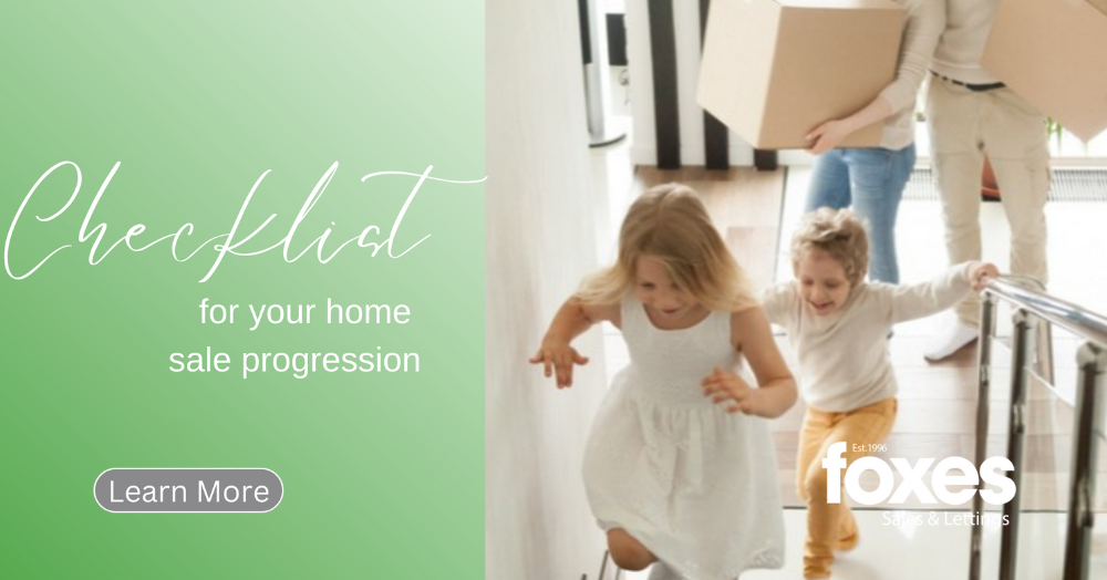 Checklist for your home sale progression