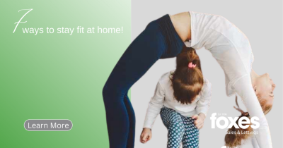 7 ways to stay fit at home!