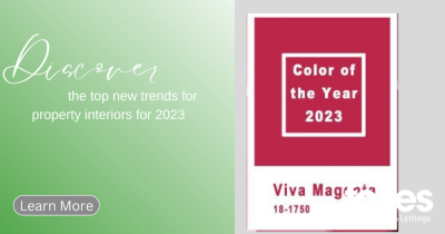 Discover the top new trends for property interiors for 2023