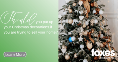 Should you put up your Christmas decorations if you are trying to sell your home?