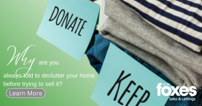 Why are you always told to declutter your home before trying to sell it?