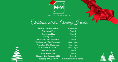 Christmas Opening Hours 2022
