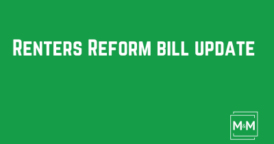 The long-awaited Renters Reform Bill has now been presented to Parliament. What now?