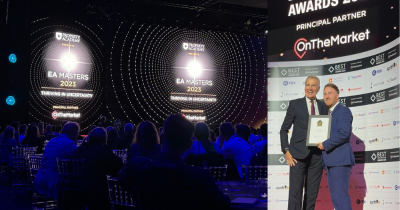 Celebrating Our Gold Sales Award at EA Masters and Inclusion in the Best Estate Agent Guide for 2024