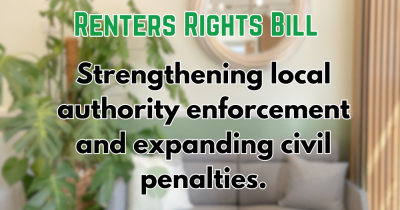 The Renters Rights Bill  -  Strengthening of local authority enforcement powers and expanding civil