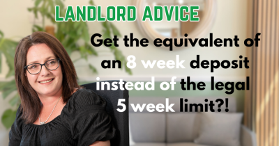 LANDLORDS: How to get the equivalent of an 8-week deposit instead of the legal 5-week limit?! 🏠