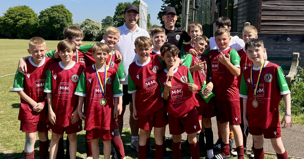 Proud Sponsors of the Cobham Colts U11 β True Grit and Team Spirit in the Cup Final β½π