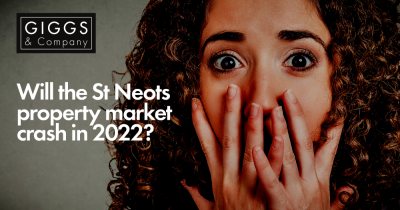 Will the St Neots property market crash in 2022?  Find out the 3 reasons why we don't think so...