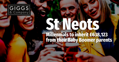 St Neots’ Millennials are set to inherit £638,123 each from their Baby Boomer parents.