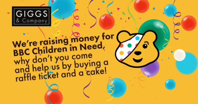 We need your help to raise money for the BBC’s Children in Need!