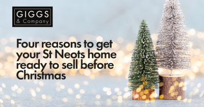 Four reasons to get your St Neots home ready to sell before Christmas