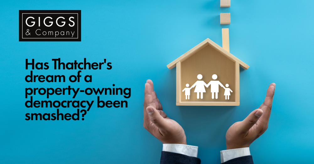 Has Thatcher's Dream of a Property-Owning Democracy been smashed?