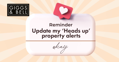 Have you updated your Luton ‘Heads Up’ property alerts recently?