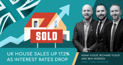 Uk House Sales Up 17.2% as Interest Rates Drop