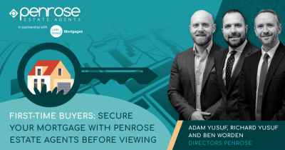 First-Time Buyers: Secure Your Mortgage with Penrose Estate Agents Before Viewing