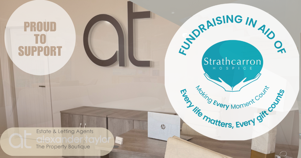 Alexander Taylor Estate Agents Ltd: Partnering with Strathcarron Hospice