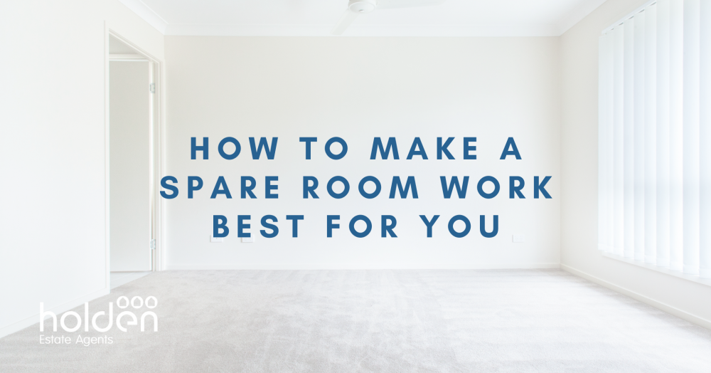 How to make a spare room work best for you.