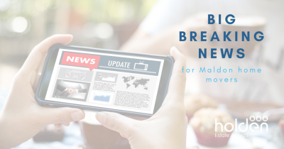 Big Breaking News for Maldon Home Movers