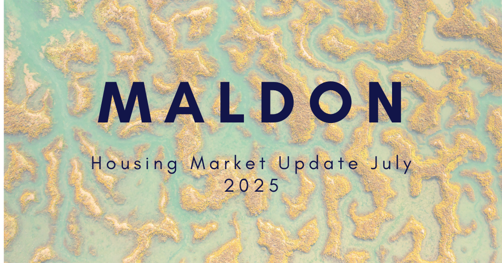 Maldon Property Market Update - July 2025 vs July 2024
