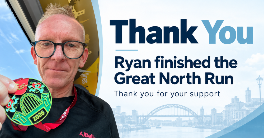 Ryan did it! Thank you for your incredible support