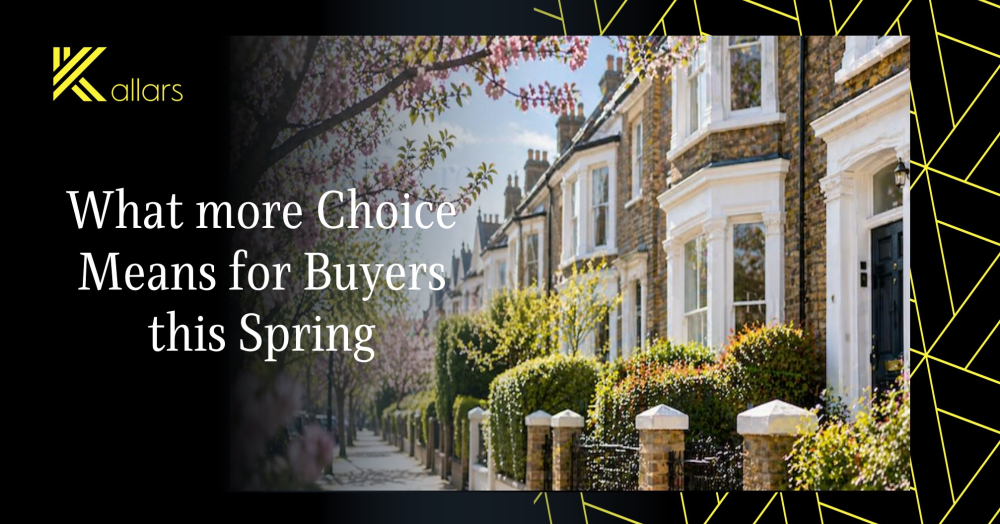 What More Choice Means for Buyers This Spring