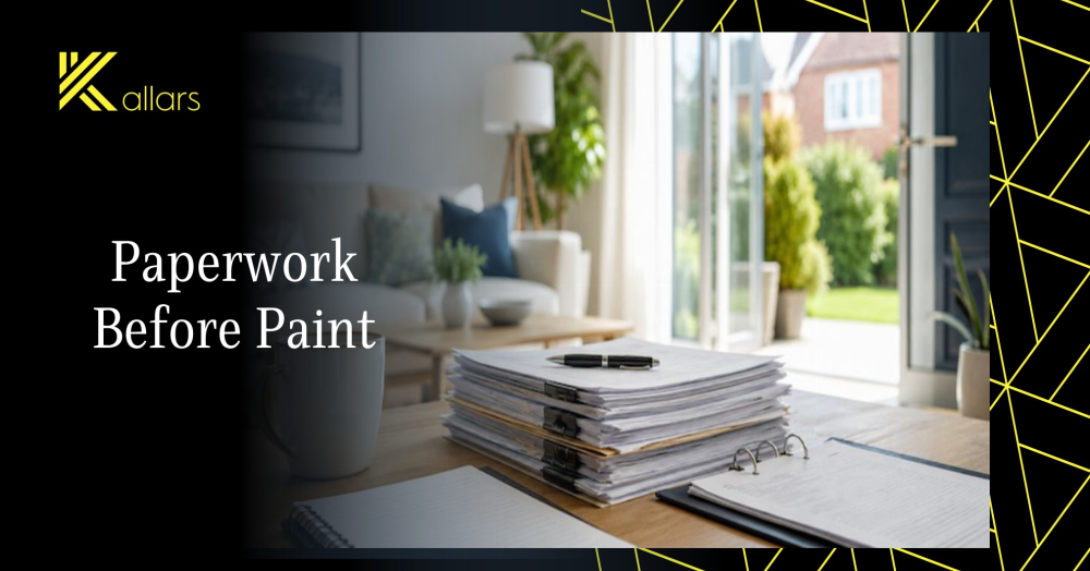 Paperwork Before Paint: The Smarter Way to Sell